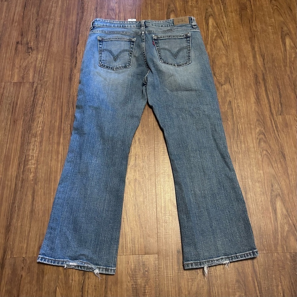 Levi’s 515 bootcut jeans 12 short 2000’s - Picture 5 of 8